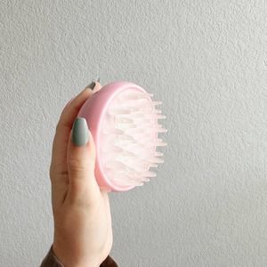 Vanity Planet pink Groove Vibrating Scalp Massager for hair growth